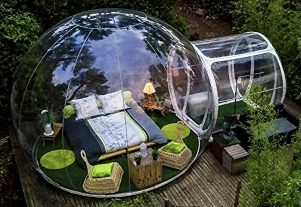 inflatable bubble tents