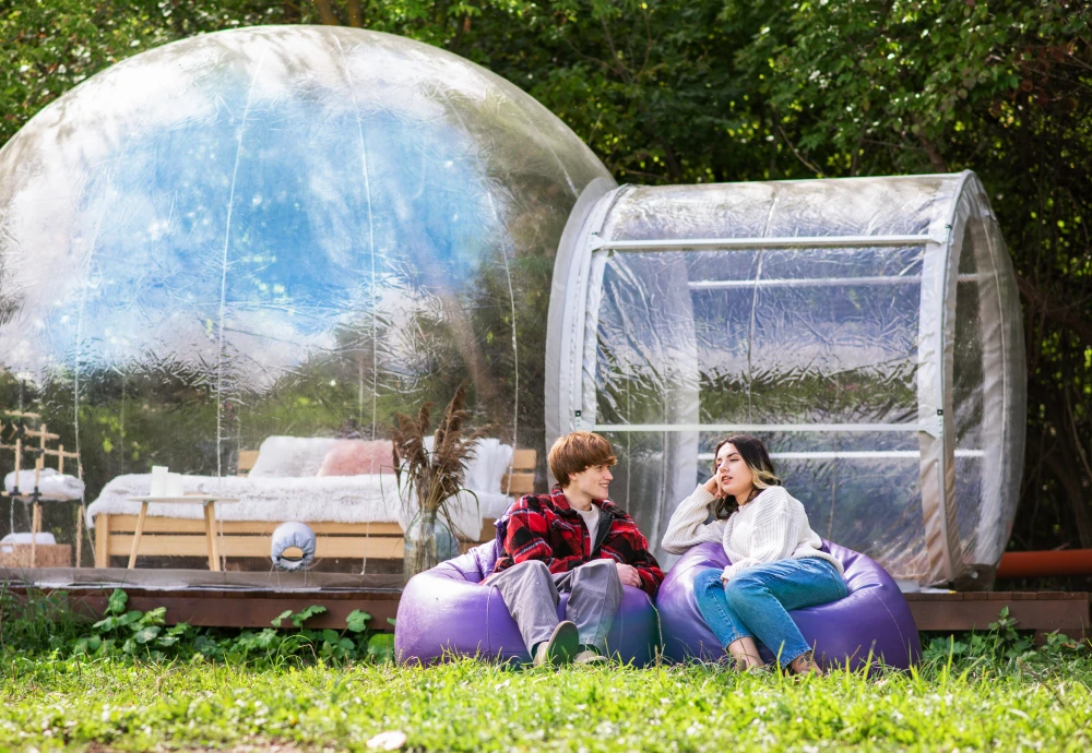 inflatable bubble tent house dome