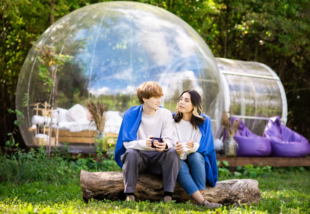 inflatable bubble tents